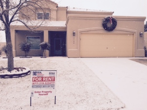 Snow in ABQ 2015